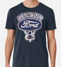 Öl beflecktes Ford-Zeichen Männer Premium T-Shirts