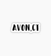 avon, ct Sticker