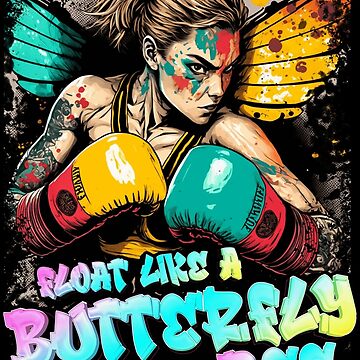 Artwork thumbnail, Float Like a Butterfly Sting Like A Bee by vieke