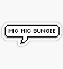 Pegatina MIC MIC BUNGEE - BTS