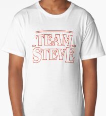 Team Steve, Stranger Things - go Steve! Long T-Shirt