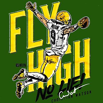 Christian Watson - Christian Watson Green Bay Packers - Posters and Art  Prints