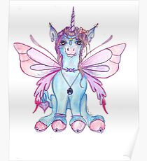 Fairy Unicorn Poster