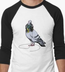 Techno Pigeon Men's Baseball ¾ T-Shirt