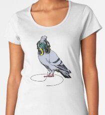 Techno Pigeon Women's Premium T-Shirt