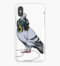 Techno Pigeon iPhone Case