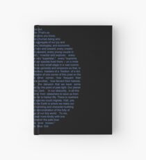 Pale Blue Dot Hardcover Journal
