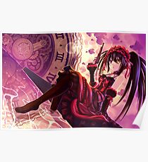 Tokisaki Kurumi From Date-a-Live Anime Poster