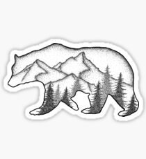 Wild tragen Sticker
