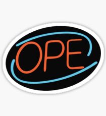 Ope Sticker
