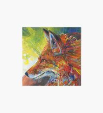 Red fox painting - 2012 Art Board