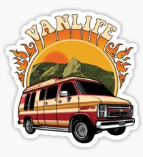 Hashtag Vanlife Sticker