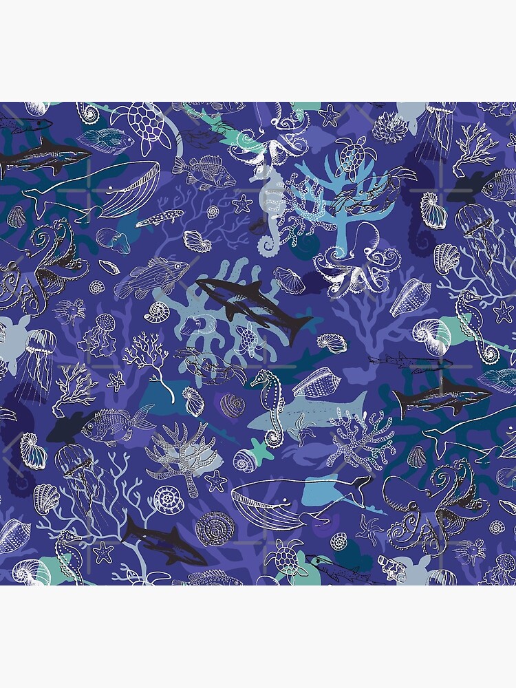 Ocean Colour Scene - blue - Nautical design by Cecca Designs by Cecca-Designs