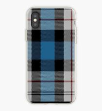 00482 Ferguson Dress Blue Dance Tartan iPhone Case