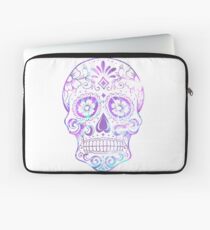Purple Skull Laptop Sleeve