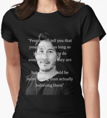 Markiplier Quote 1 Women's Fitted T-Shirt