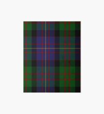 00563 Cameron of Erracht Military Tartan Art Board