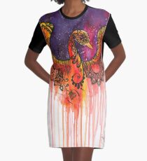 I Rise Graphic T-Shirt Dress