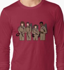 stranger things ghostbusters Long Sleeve T-Shirt