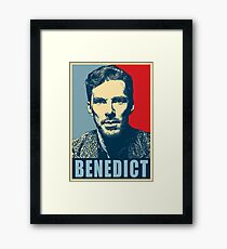 Benedict-Cumberbatch Framed Print