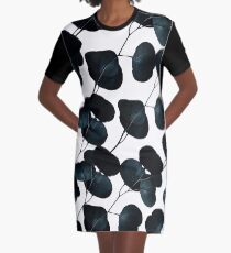 Dark Leaves #redbubble #artforsale Graphic T-Shirt Dress