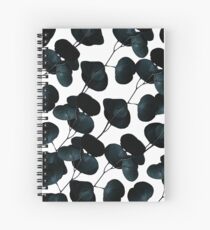 Dark Leaves #redbubble #artforsale Spiral Notebook