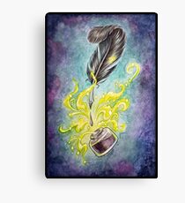 Quill & Well Canvas Print