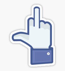 Middle Finger: Stickers | Redbubble