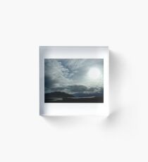 Icelandic Sky Acrylic Block