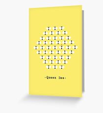 Queen Bee Greeting Card