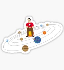 Universe revolves around Sheldon Sticker