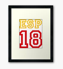 ESPANA Framed Print