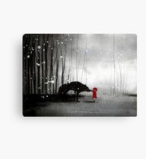 Little Red Riding Hood ~ The Fisrt Touch Canvas Print