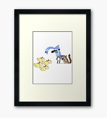 Regular show Framed Print