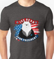 Ice Bear President Unisex T-Shirt
