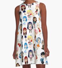 Chibi Fairy Tail A-Line Dress