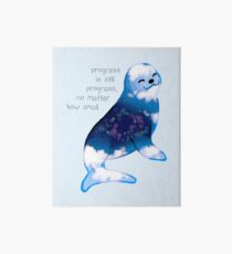 "Progress is Still Progress" Galaxy Seal Art Board