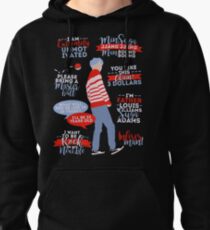 BTS Suga Quotes Pullover Hoodie