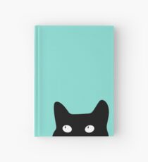 Hiding Kitty Cat Hardcover Journal