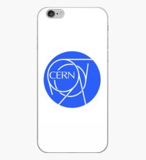 CERN - European Center for Nuclear Reseach in Blue iPhone Case