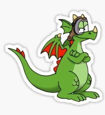 Aero the Dragon Sticker
