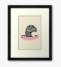 Clever Girl Framed Print