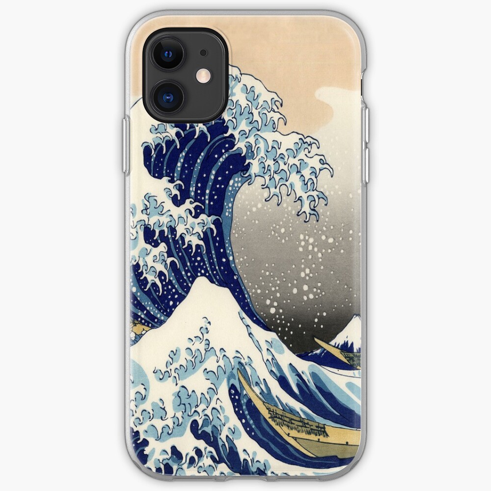 Gran ola Funda y vinilo para iPhone