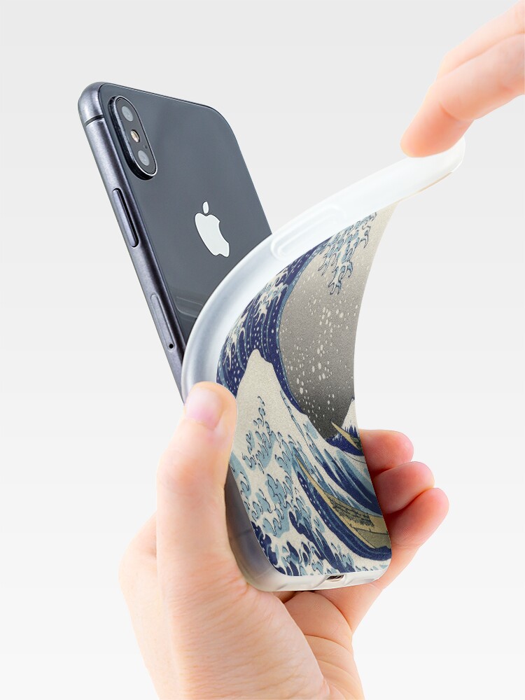 Vista alternativa de Funda y vinilo para iPhone Gran ola