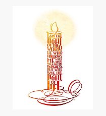 I am the Light of the World Photographic Print