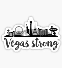 Vegas Strong / We Love Vegas 1 Sticker
