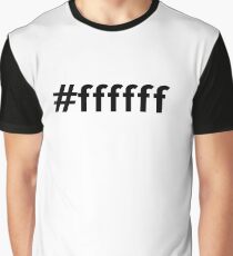 Hexidecimal White Graphic T-Shirt