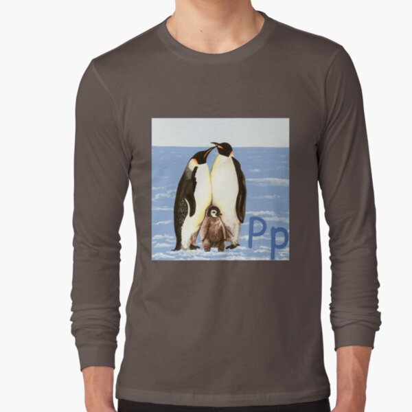 P is for Penguin Long Sleeve T-Shirt