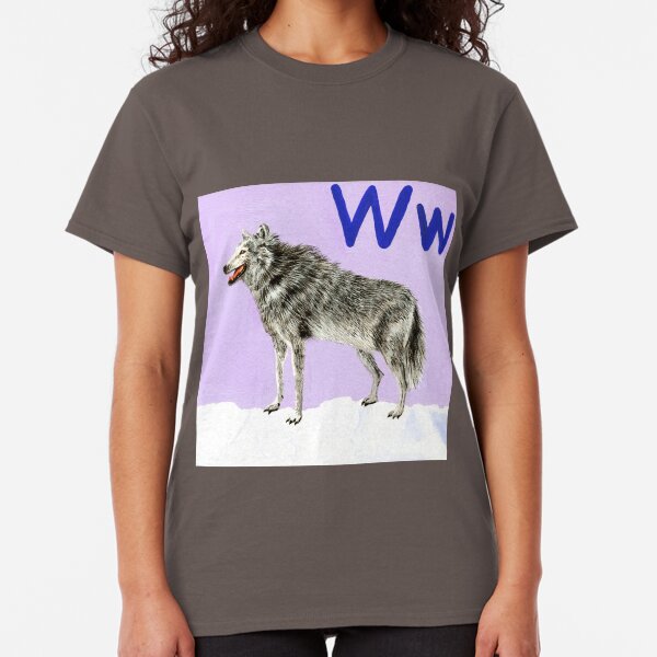 W is for Wolf Classic T-Shirt