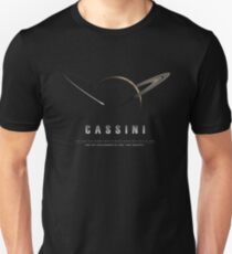 CASSINI - The Light That Burns Twice As Bright... (*for Black shirts only*) Unisex T-Shirt